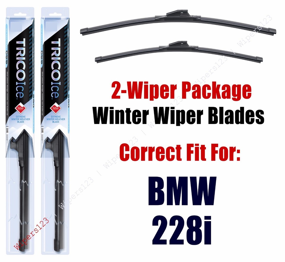 WINTER Wipers 2pk Super-Premium fits 2016+ BMW 228i 35220/180 | eBay