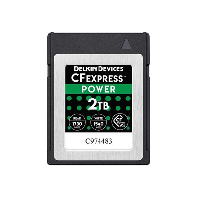 Delkin Devices 2TB POWER CFexpress Type B Memory Card (DCFX1-2TB)
