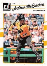 2017 Donruss Retro Variations 1983 Andrew McCutchen Pittsburgh Pirates #128