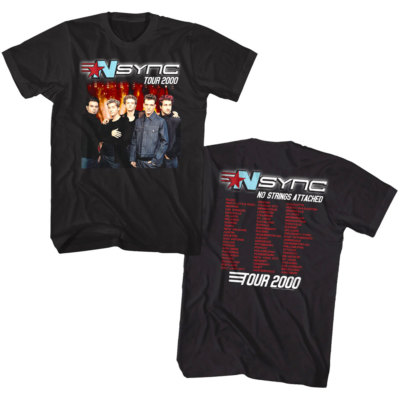 NSYNC Justin Timberlake No Strings Attached Album Tour 2000 Men's