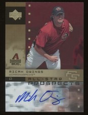 2007 Upper Deck Future Stars All-Star Prospects Micah Owings Autograph Auto