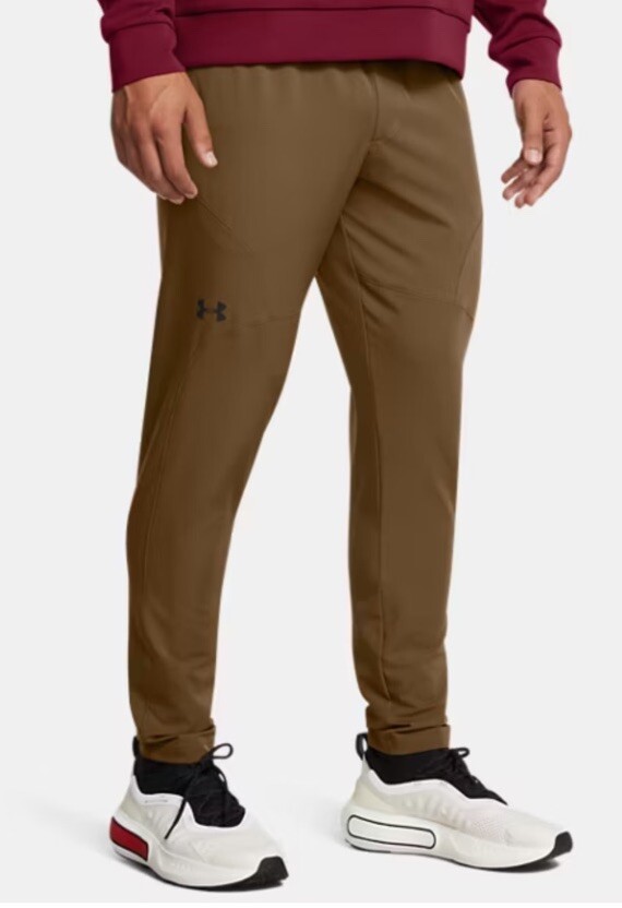 Under Armour Men's Unstoppable Tapered Joggers Coyote Small New $90