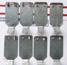 8pc DIXIE NARCO 501T SODA VENDING MACHINE Sold Out Leaver/Paddle Coplete Set