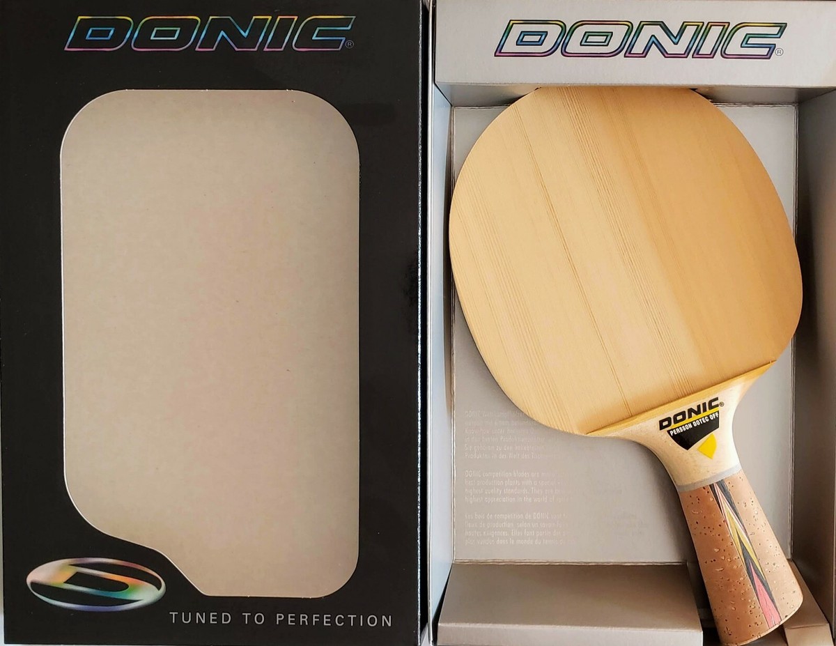 Donic Persson Dotec OFF 7 Ply Unique Right Handle Version Table 
