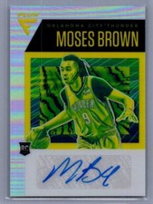 2020-21 Panini Flux #FRS-MBR Moses Brown Flux Rookie Signatures