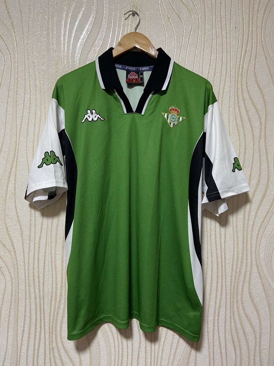 REAL BETIS 2001 2002 AWAY FOOTBALL SHIRT SOCCER JERSEY KAPPA sz XL