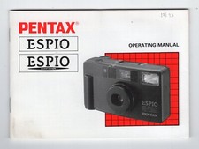 Pentax Espio AF Zoom  Quartz Date Camera 1992 Operating Manual In English