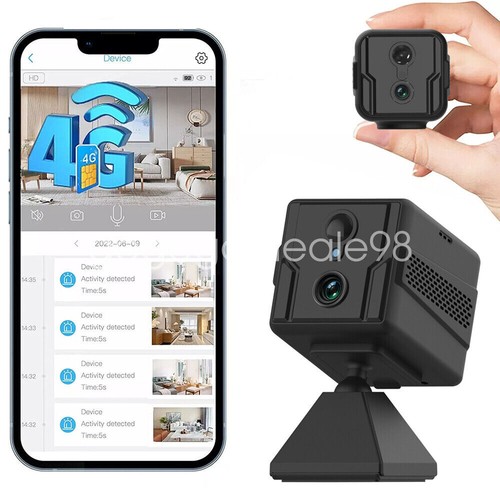 5MP HD WIFI Mini Camera 4G SIM Card CCTV Home Security Cam 5X Zoom Night Vision - Picture 22 of 30