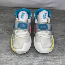 Nike Kyrie 6 GS Neon Graffiti Kids Size 5Y Basketball Shoes Sneakers BQ5599-101