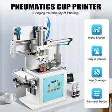 Pad Printing Electric & Pneumatic Printer&Sealed Ink Cups Clear Printing Machine