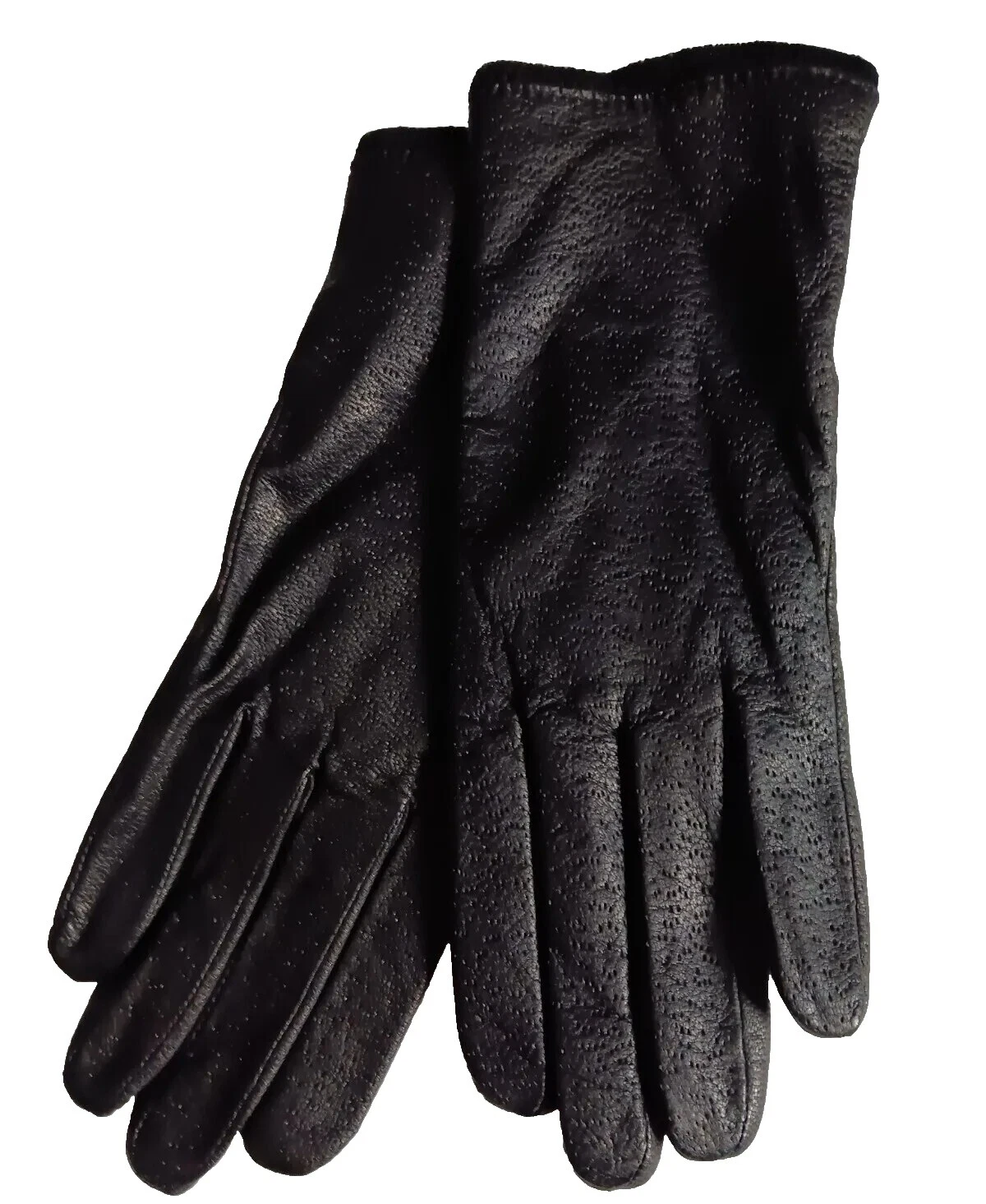 Leather Black Size XL Gloves & Mittens for Women