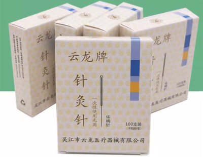 Acupuncture YUNLONG Cloud Dragon Needle with No Tube Foil Wrapped 100pcs/box