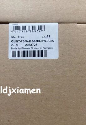 NEW PHOENIX QUINT-PS 3x400-500AC/24DC/20 2938727 CONTACT #AT