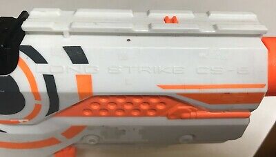  Nerf N-Strike Longstrike CS-6 Dart Blaster (Discontinued by  manufacturer) : Toys & Games