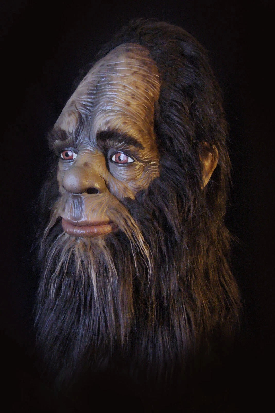 Sasquatch Latex Mask, Bigfoot Mask, Yeti Custome, Squatch Savage