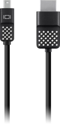 Belkin 12' Mini DisplayPort to 4K HDMI Cable, 3840x2160 30Hz - F2CD044BT12