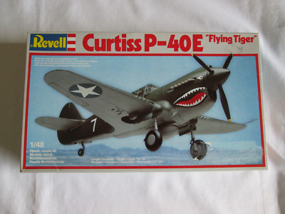 Revell 4319 Curtiss P-40E Flying Tiger  in 1:48 Neu siehe Fotos