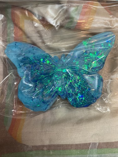 Taba-licious Brillo Azul Mariposa Lo Último Squish-Orb Curiosidades Serie 1 - Imagen 6 de 8