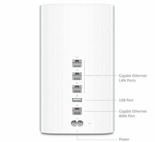 Apple Airport Time Capsule 12TB Wireless Wifi A1470 External Hard Drive 802.11ac - Picture 3 of 6