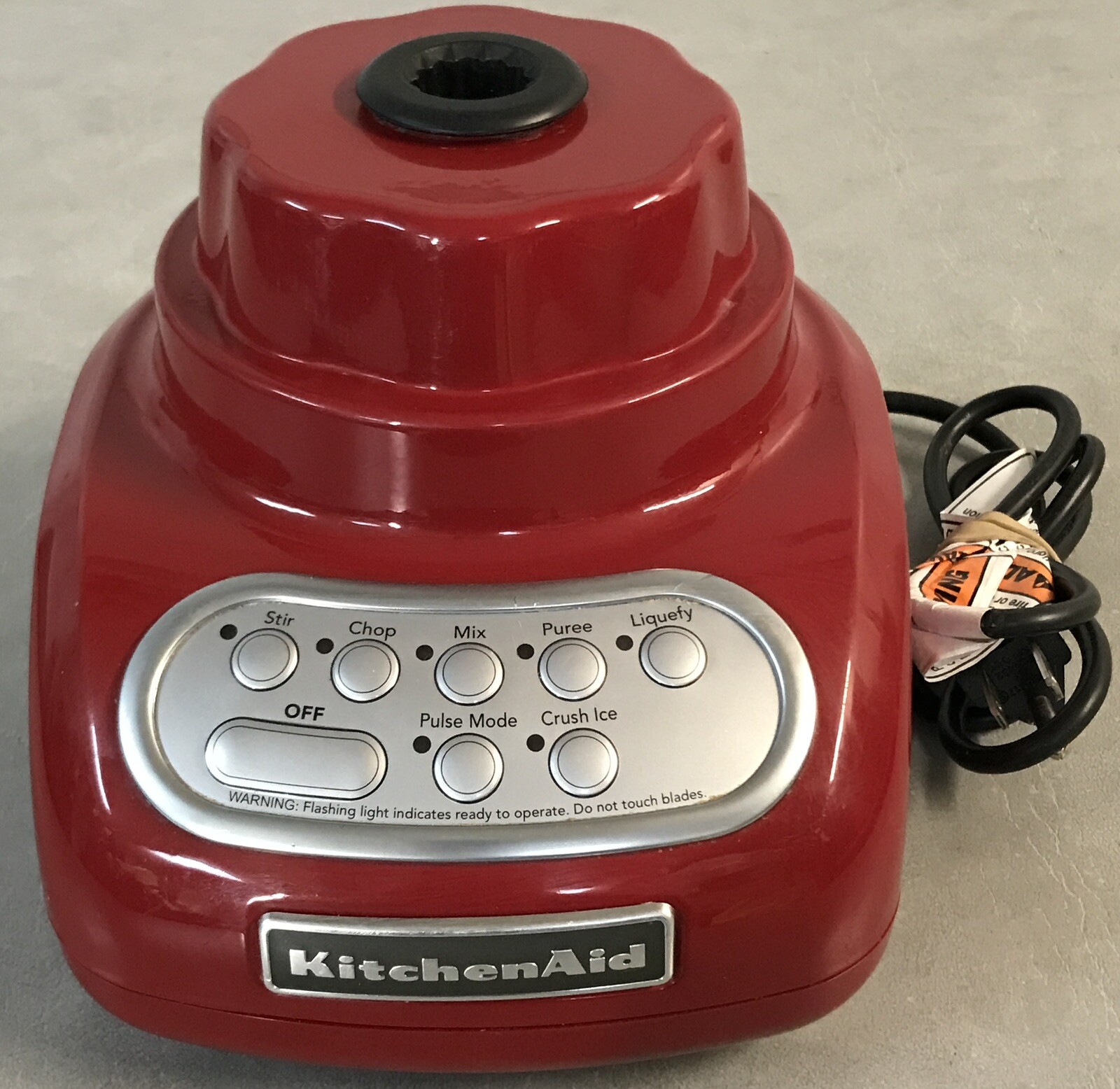 KITCHENAID 7Speed Countertop Blender Model KSB560ER1 Red Polycarbonate