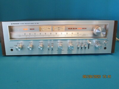 TEMPLATE ONLY Vintage PIONEER SX-750 AM/FM Stereo Receiver (1976