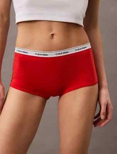 NWT Calvin Klein WOMEN's Various Modern Logo Boyshort QD5195-803