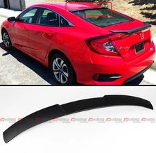 JDM STYLE REAR WINDOW ROOF SPOILER WING FOR 16-2021 10TH GEN HONDA CIVIC X SEDAN
