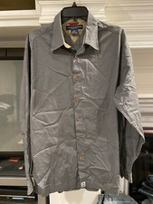 Tommy Hilfiger Stretch Long Sleeve Button Up Dress Shirt Mens SZ Large GUC