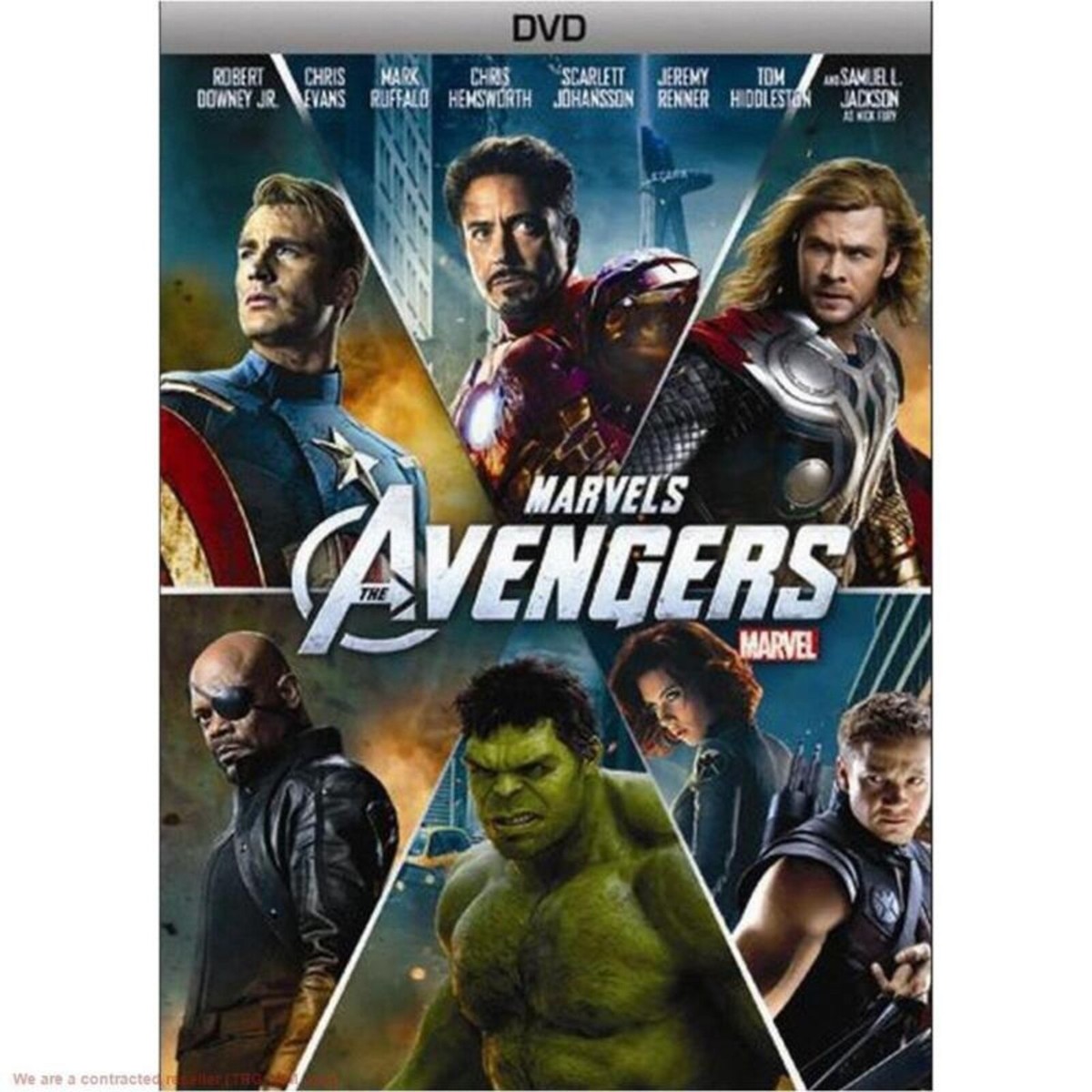 Marvel's The Avengers (2012) Original DVD Disc ONLY in Generic
