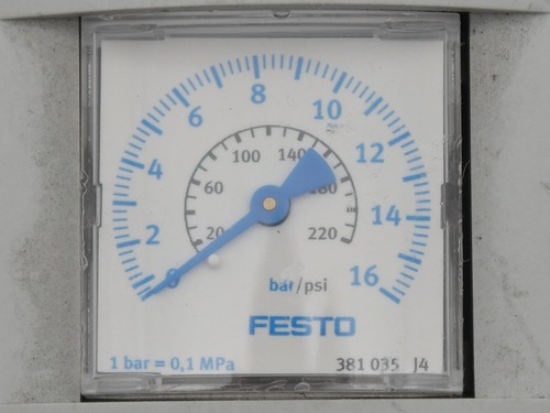 Festo MS6-SV-1/2-E-10V24-AG 548715 Druckaufbau- und Entlüftungsventil -used- - Picture 3 of 9