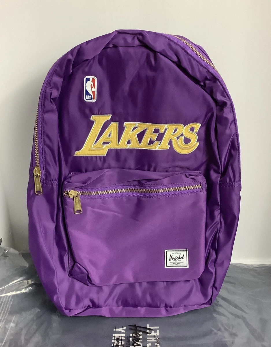 NWT Los Angeles Lakers Herschel Settlement Satin Backpack eBay
