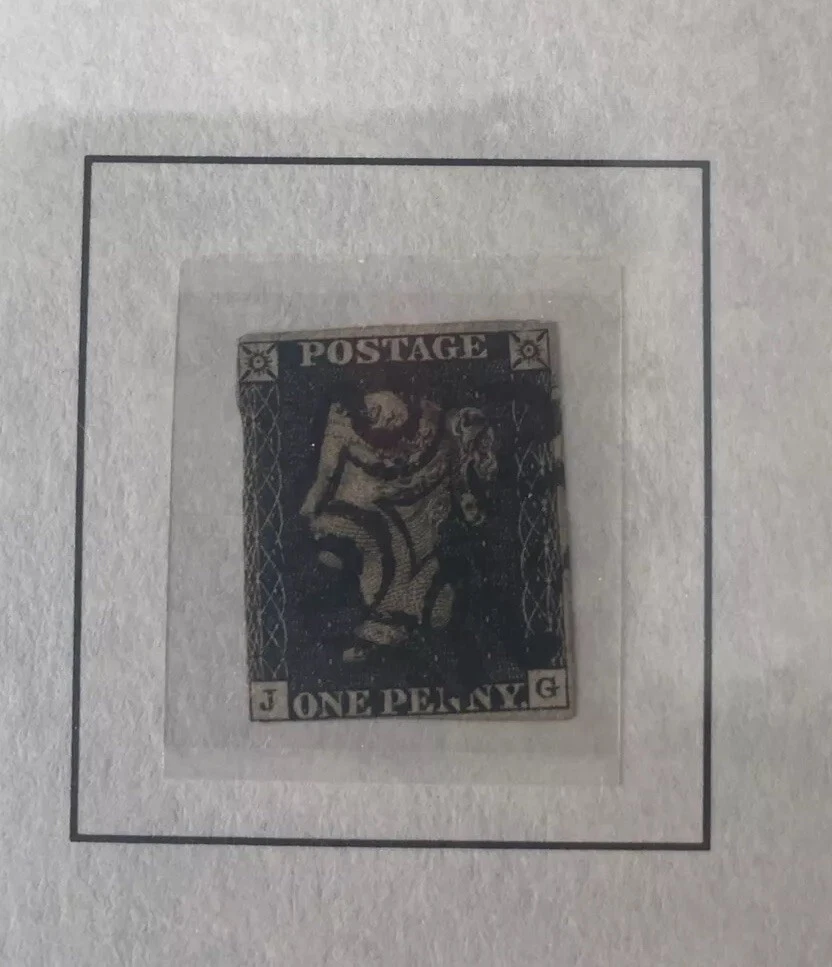 Black 1p British Victoria Stamps for sale | eBay