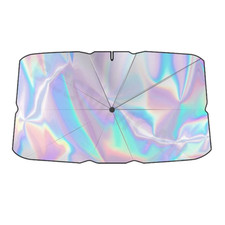 Car Windshield Sun Shade Umbrella Protector Summer Uv Protection Parasol Laser
