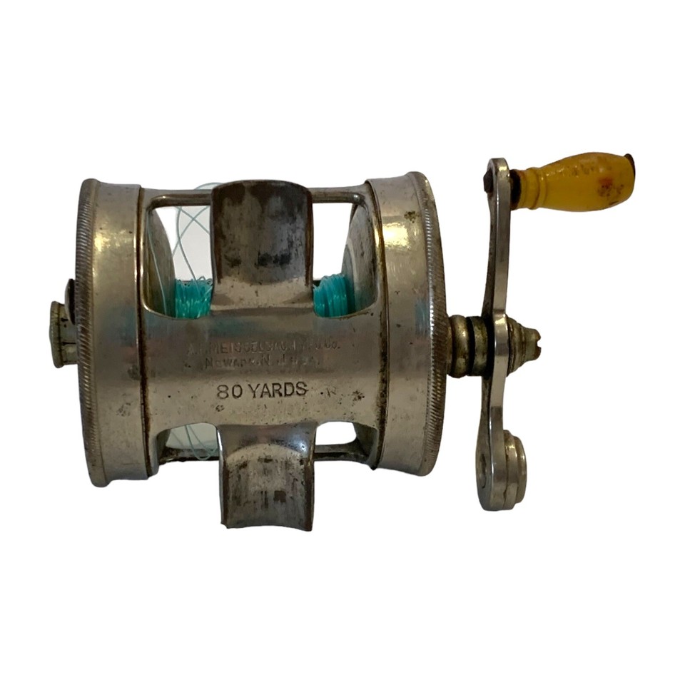 Moulinet ancien Meisselbach USA Tripart 580