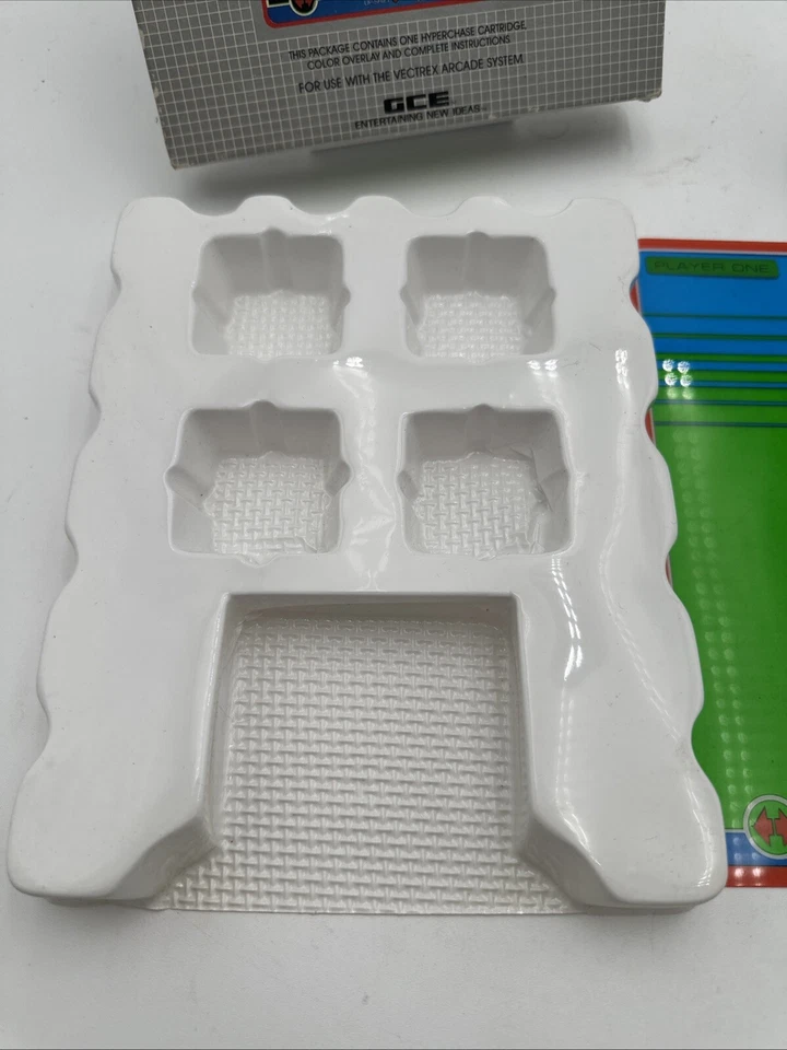 Hyperchase Auto Race (Vectrex) Complete in Box w/ Overlay - Image 3 of 4