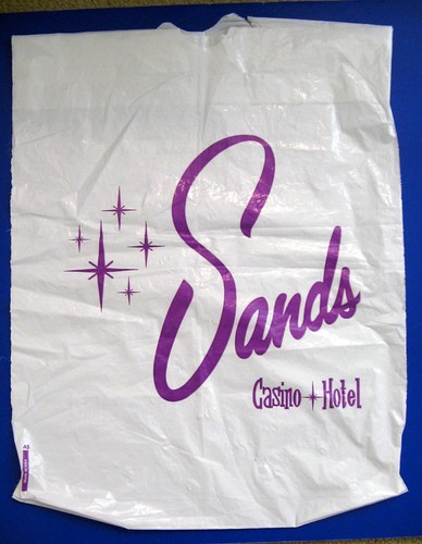 Trump Plaza & Sands Hotel &Casino AtlanticCity NJ Collectible Hotel Laundry Bags - Picture 8 of 14