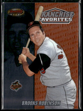 2000 Bowman's Best Franchise Favorites #FR2B Brooks Robinson Orioles 