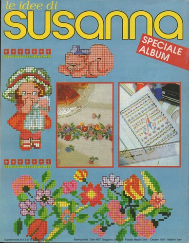 LE IDEE DI SUSANNA - SPECIALE ALBUM - Ottobre 1987 - Foto 2 di 3