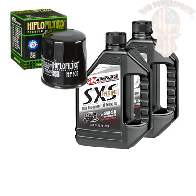 Oil Change Kit For 2000 Polaris Magnum 325 2X4 Maxima SXS Synthetic 5W-40