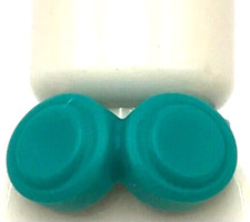 Lego New Dark Turquoise Minifigure Headphones Around Neck Speakers