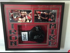 Mike Tyson Signed Glove Shadowbox 