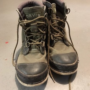 Orvis Womens Fly Fishing Wading Felt Sole Waterproof Boots Shoes Size 8