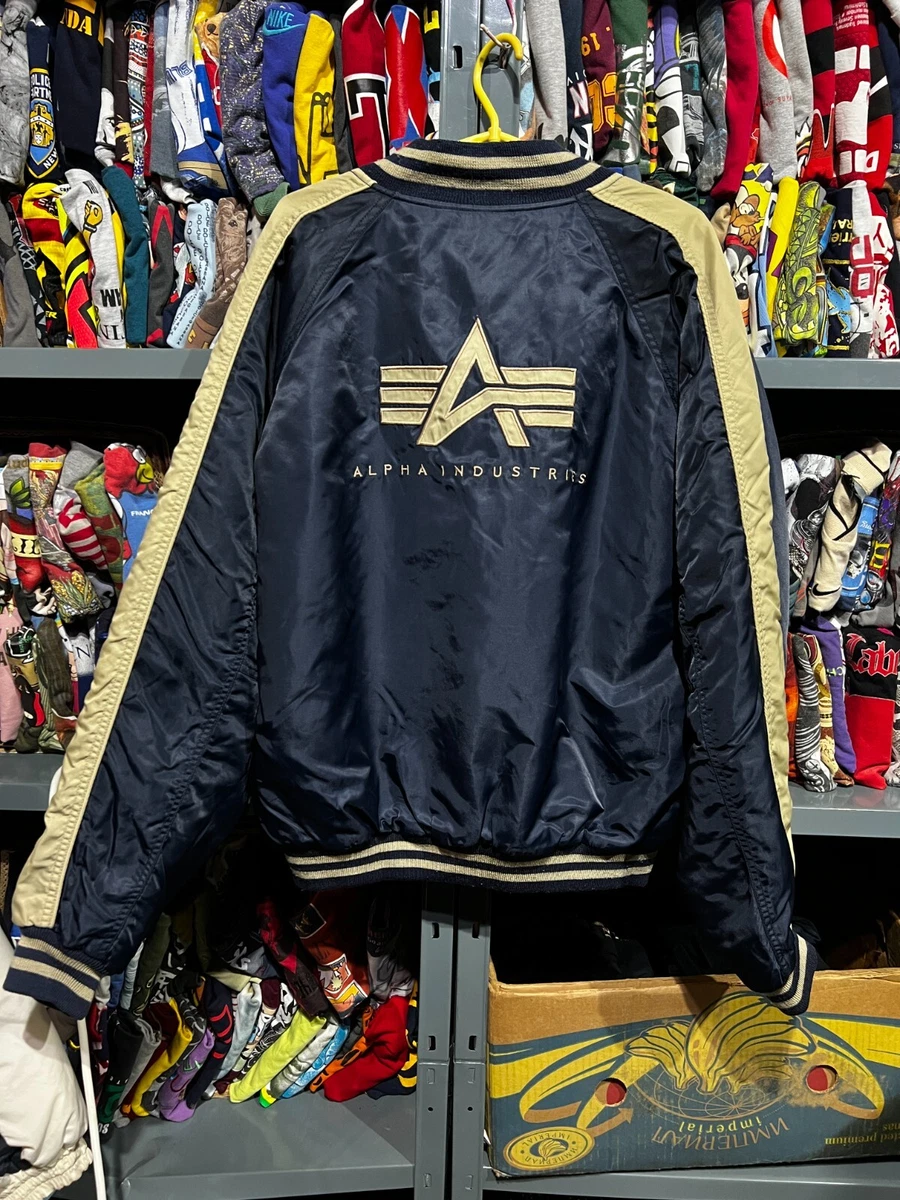 Bomber XL Vintage eBay Industries Size Jacket Alpha |