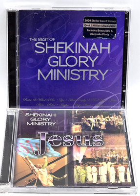 Shekinah Glory Ministry 2 CD Lot   The Best Of Shekinah Glory Ministry + Jesus