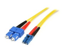StarTech.com OS1 Duplex Fibre Optic Cable, 125 ?m Low Smoke Zero Halogen, 7m