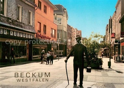 Beckum Westphalia stone cooler in the pedestrian zone
