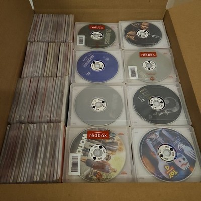 Huge Lot Of 240 DVDs In Redbox Cases Random Assortment Collection 