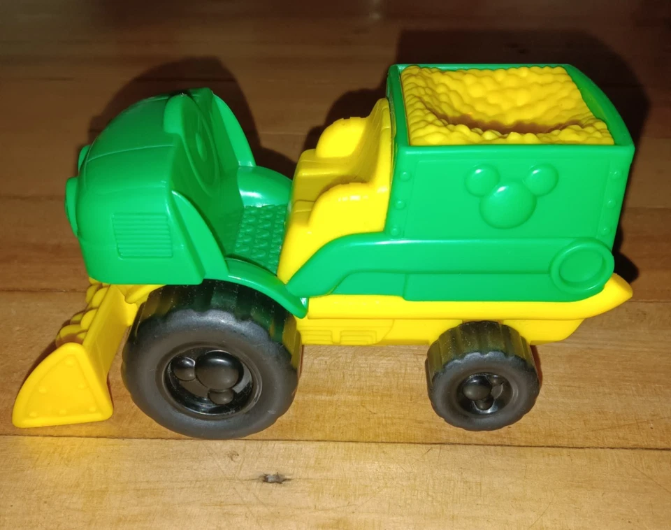 Fisher-Price Disney Mickey Mouse Clubhouse Toy Tractor Yellow and Green - Image 4 of 4