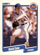 1990 Fleer #200 David Cone