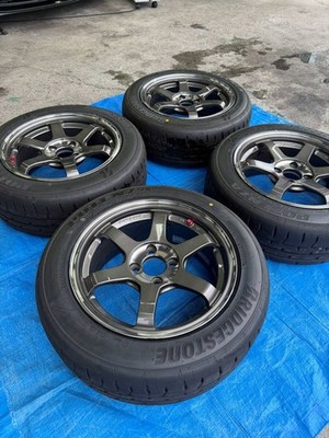 JDM RAYS VOLK RACING TE37 SONIC SL 15-inch 4-Book Set br RAYS No Tires